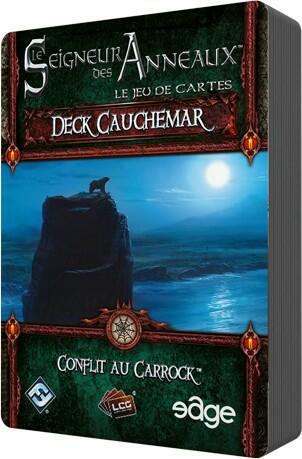 Le Seigneur des Anneaux: Le Jeu de Cartes - Deck Cauchemar - Conflit au Carrock Cover 3d