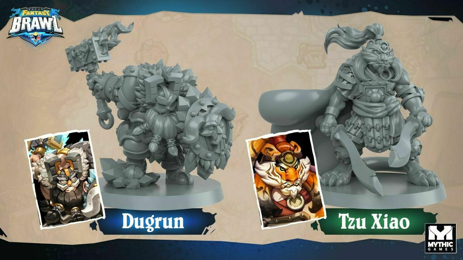 Super Fantasy Brawl Figurine