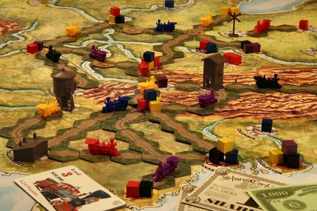 Railroad Tycoon: The Boardgame Eclate
