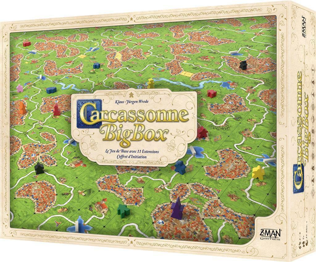 Carcassonne: Big Box 2021 Cover 3d