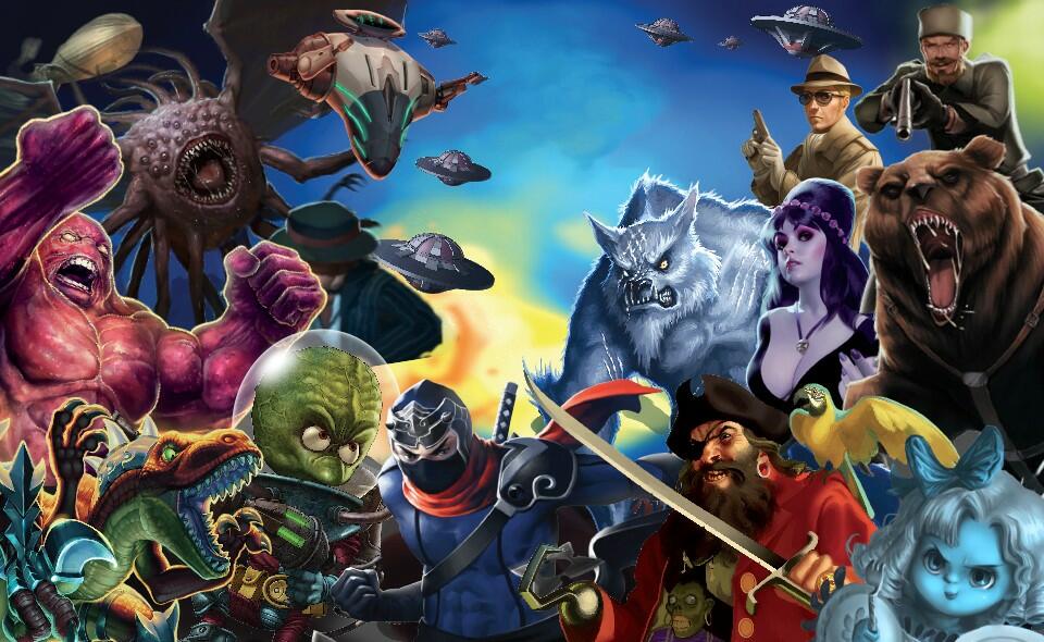 Smash Up: La Grosse Boîte pour Geek Artwork