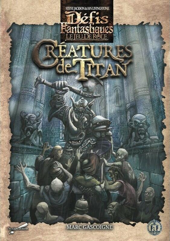 Défis Fantastiques: Le Jeu de Rôle - Créatures de Titan Cover