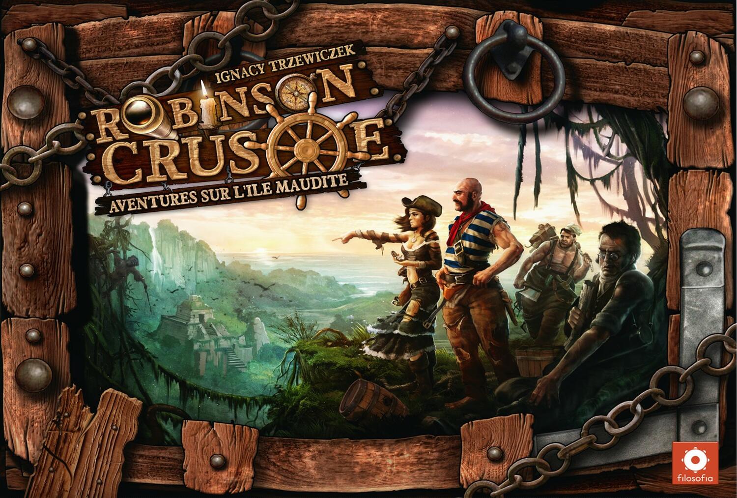 Robinson Crusoé: Aventures sur l'Île Maudite Cover