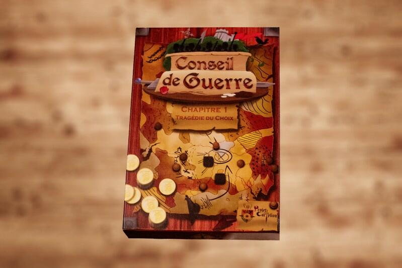 Conseil de Guerre: Chapitre 1 - Tragédie du Choix Cover 3d