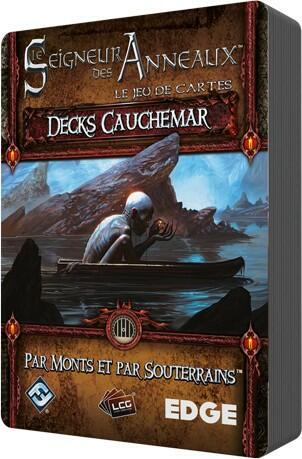 Le Seigneur des Anneaux: Le Jeu de Cartes - Deck Cauchemar - Par Monts et par Souterrains Cover 3d