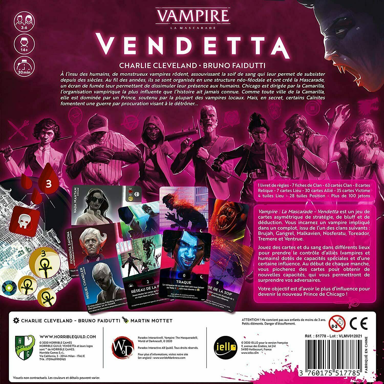 Vendetta Vampire: La Mascarade Back