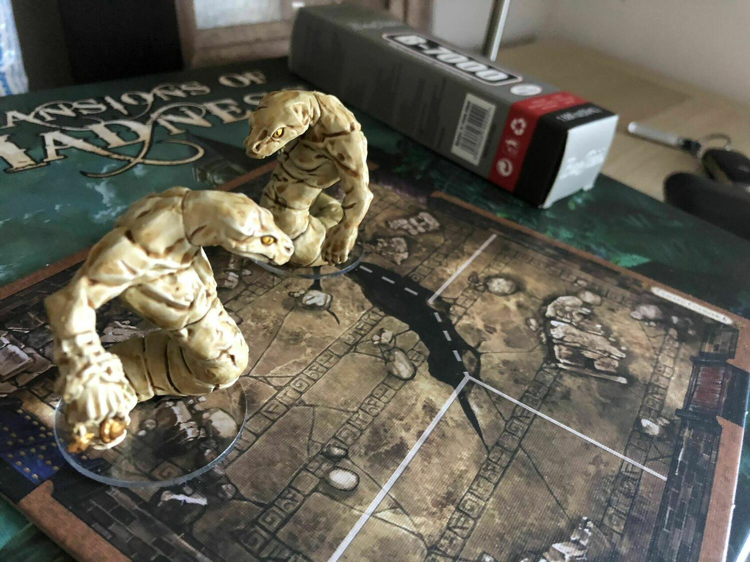 Les Demeures de l'Épouvante: Seconde Édition - Le Sentier du Serpent Figurines