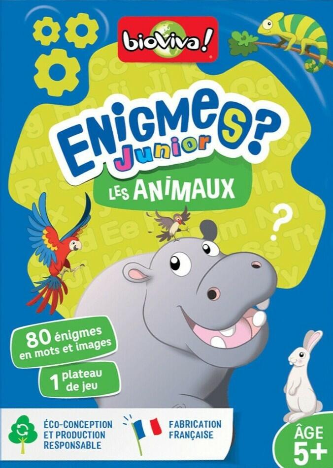 Énigmes ? Junior: Les Animaux Cover