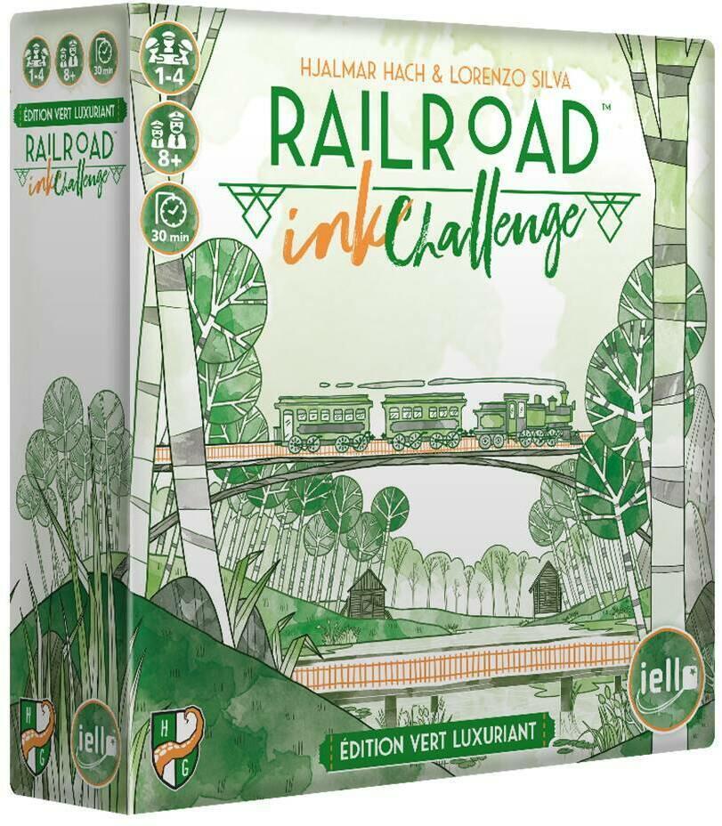 Railroad Ink: Challenge - Vert Luxuriant Cover 3d