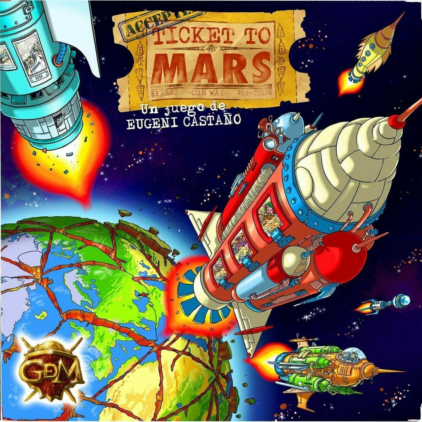 Ticket to Mars Cover