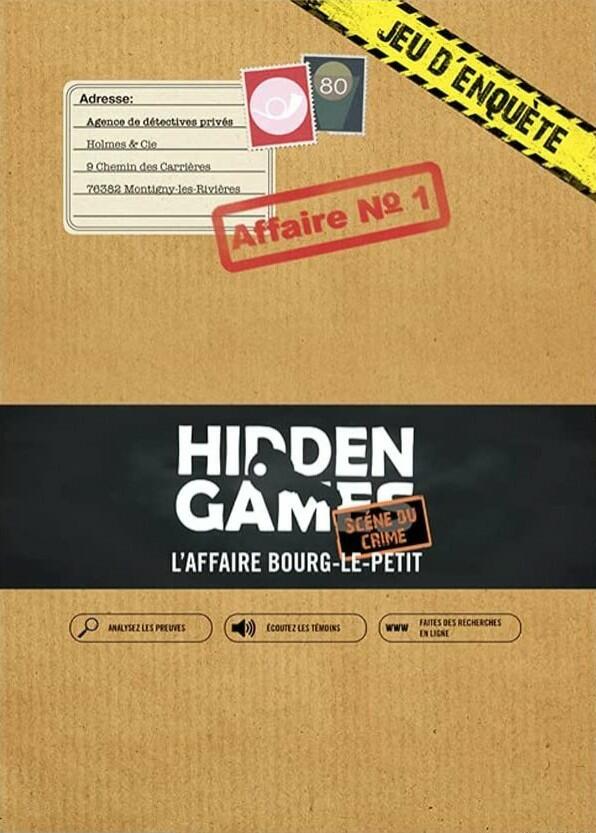 Hidden Game: Affaire n°1 - L'Affaire Bourg-Le-Petit Cover