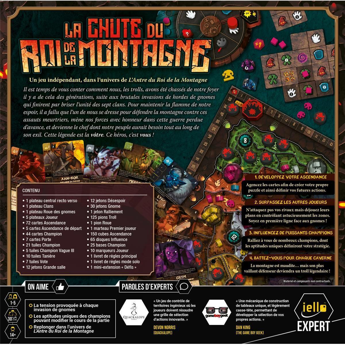 La Chute du Roi de la Montagne Back