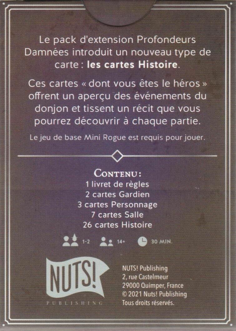 Mini Rogue: Profondeurs Damnées Back