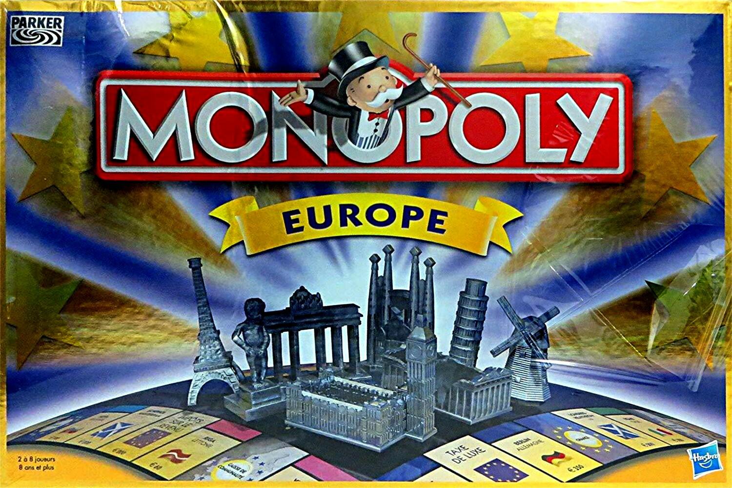 Monopoly: Europe Cover