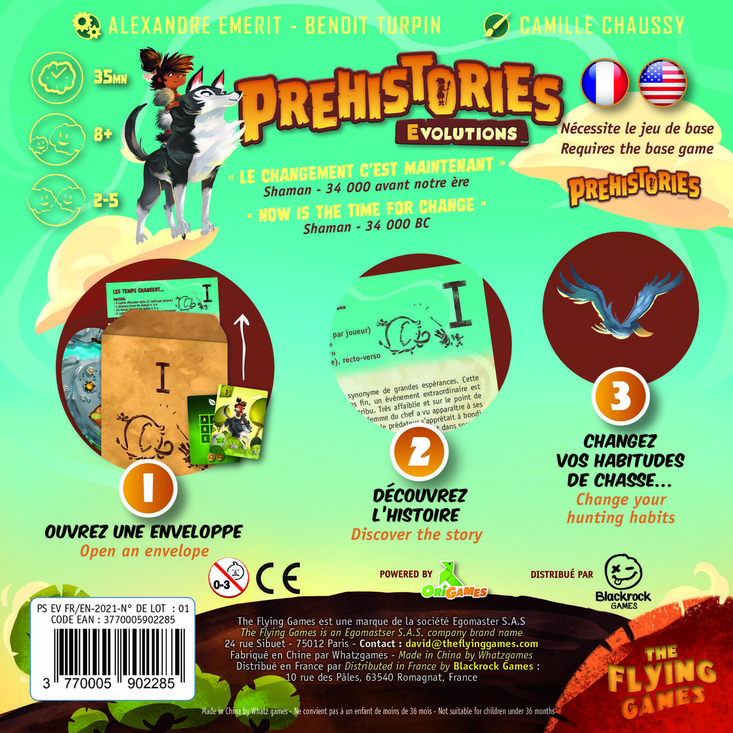 Prehistories: Évolutions Back