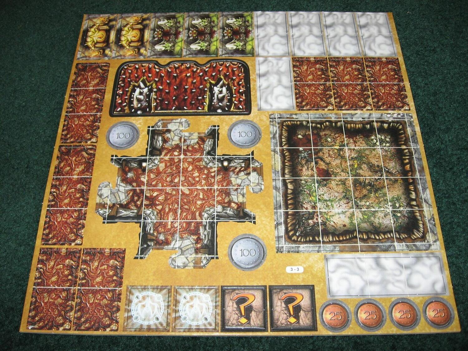 Descent: Voyages Dans les Ténèbres - L'Autel du Désespoir Tuiles