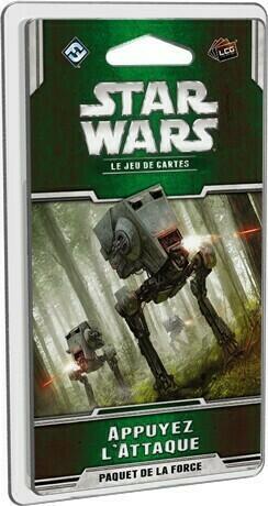 Star Wars: Le Jeu de Cartes - Appuyez l'Attaque Cover 3d