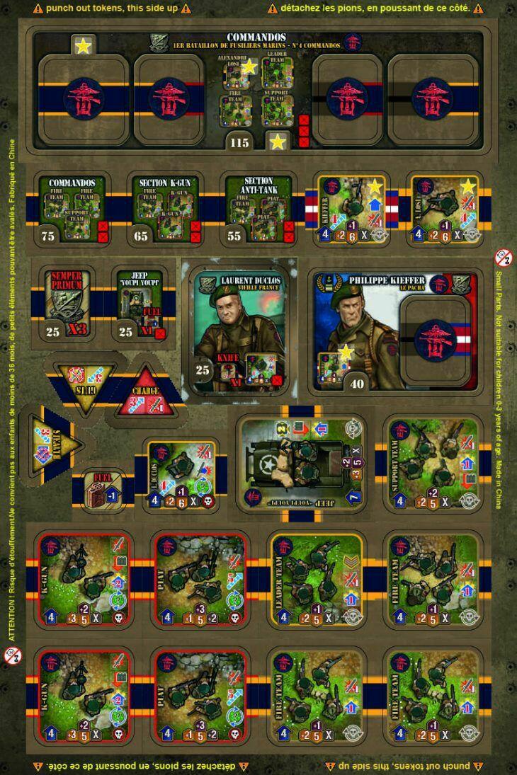 Heroes of Normandie: Gazette #7 Tuiles