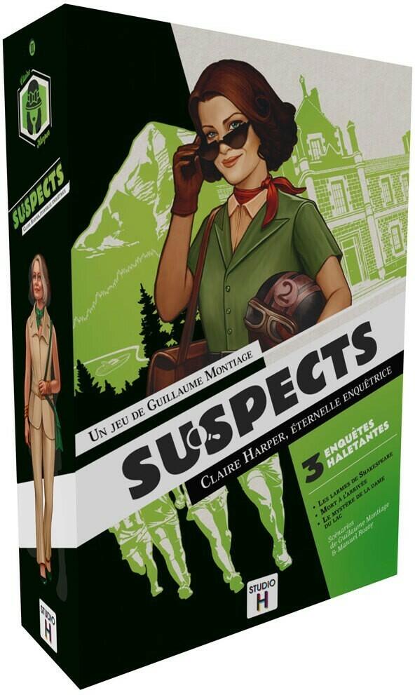 Suspects: Claire Harper, Éternelle Enquêtrice Cover 3d