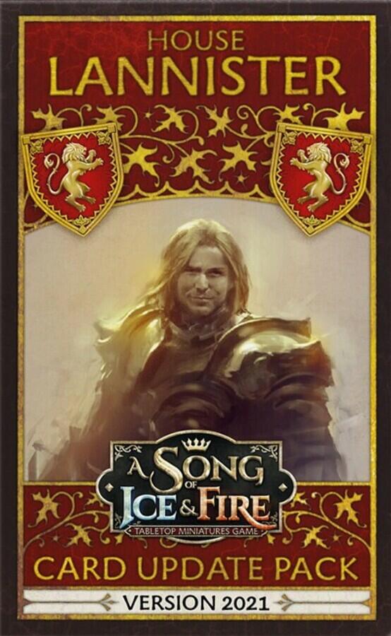 Le Trône de Fer: Le Jeu de Figurines - Maison Lannister - Paquet de Mise à Jour - Edition 2021 Cover