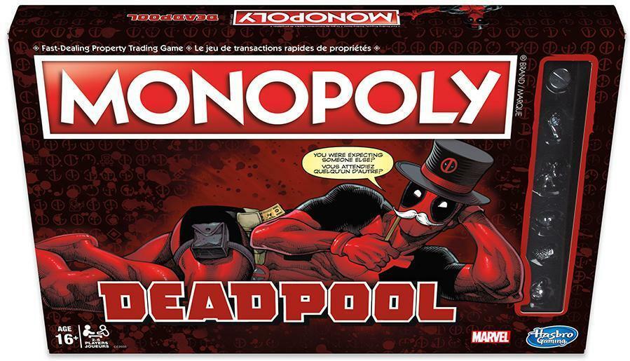 Monopoly: Deadpool Cover 3d