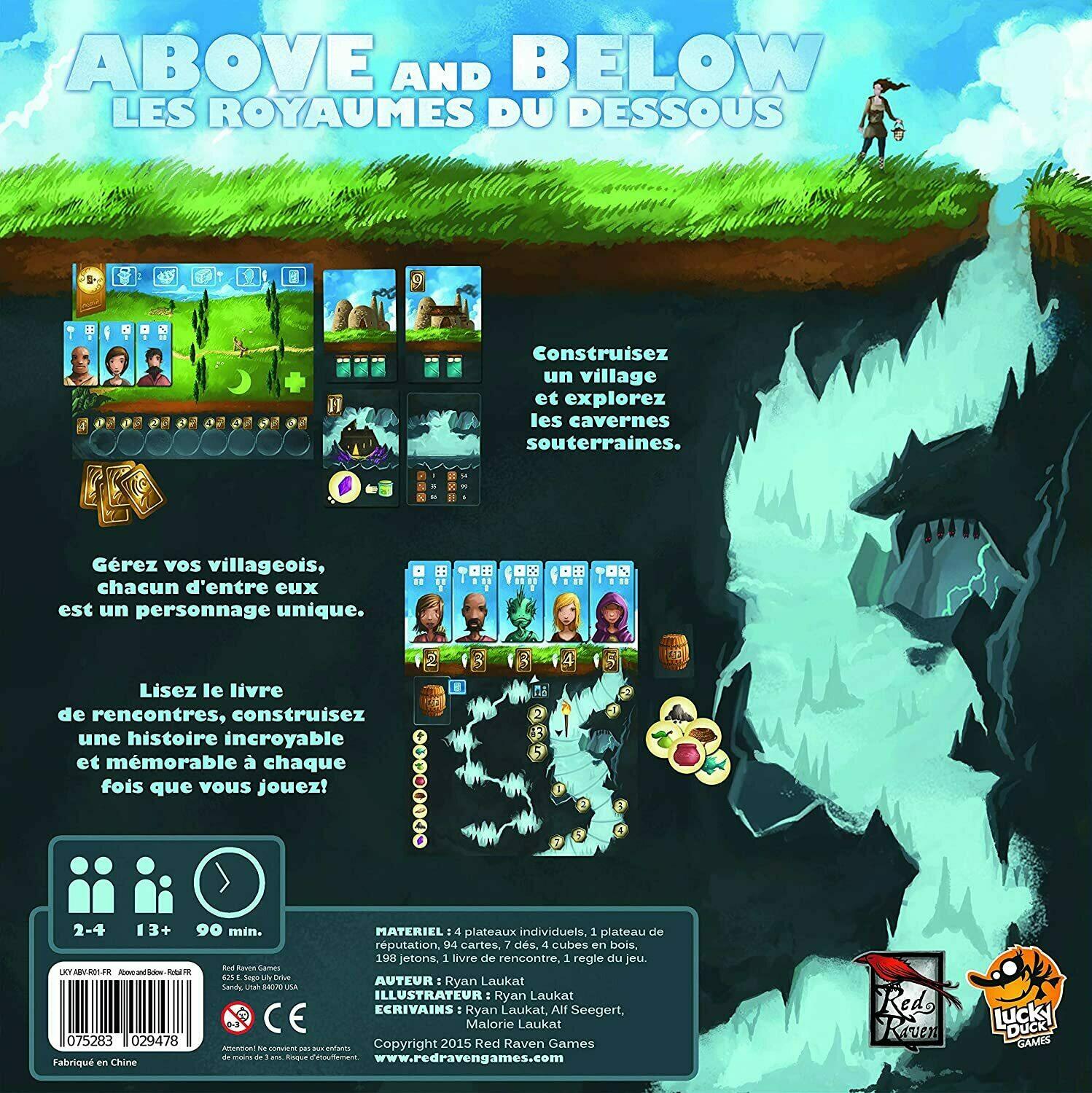 Above and Below: Les Royaumes du Dessous Back