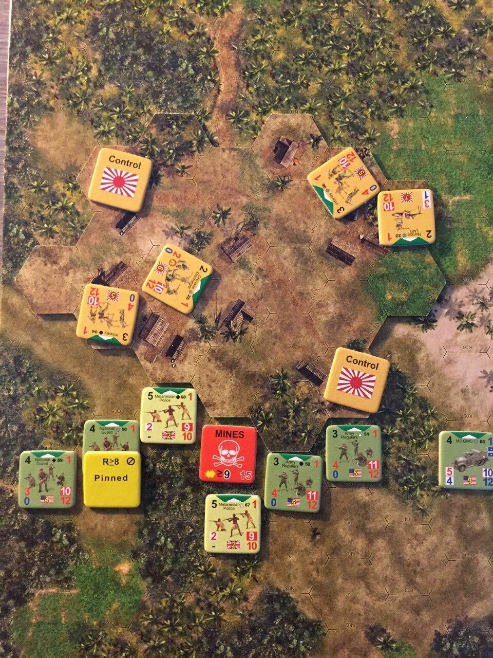 Conflict of Heroes: Guadalcanal - U.S. Army Eclate