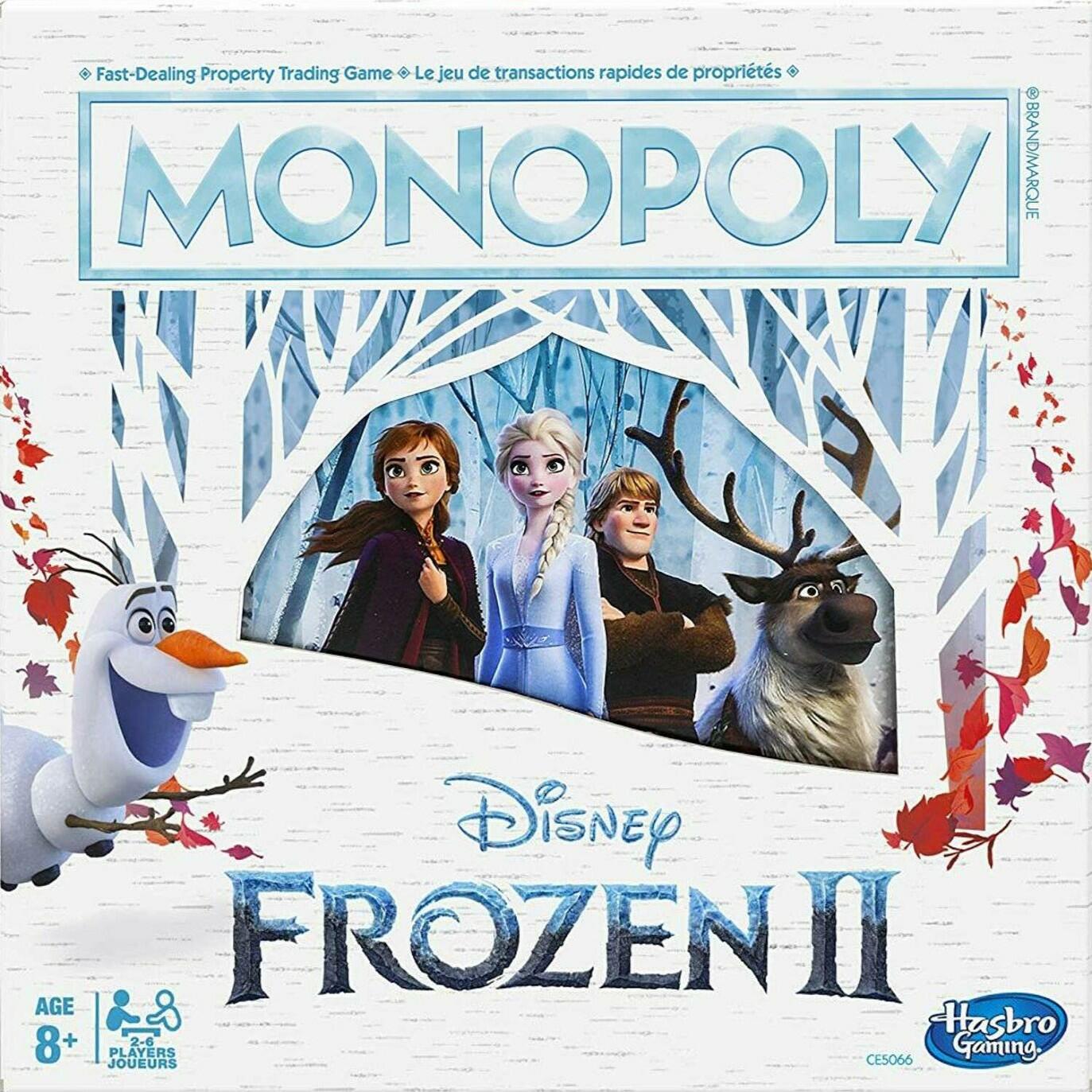 Monopoly: Frozen II Cover