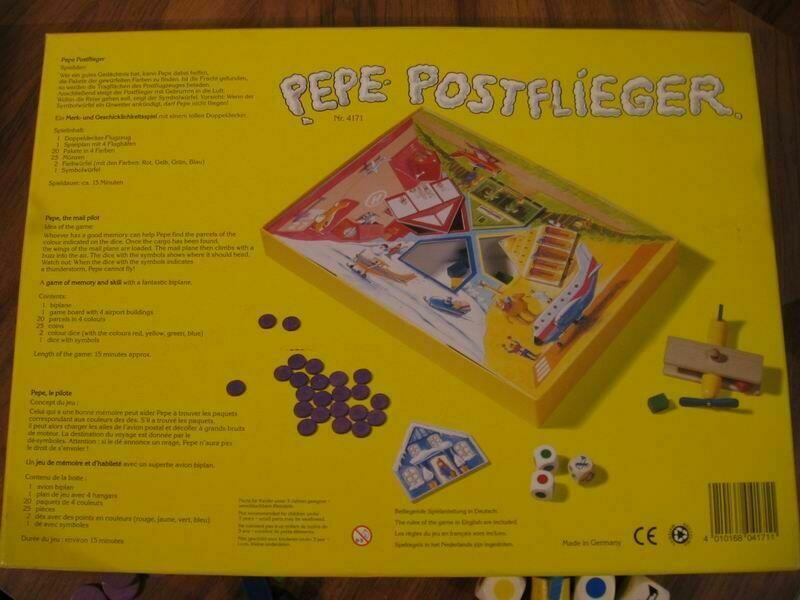 Pepe Postflieger Back 3d
