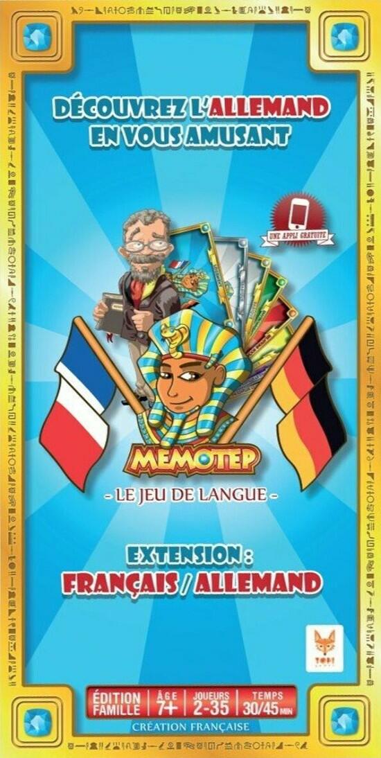 Memotep: Extension Français/Allemand Cover