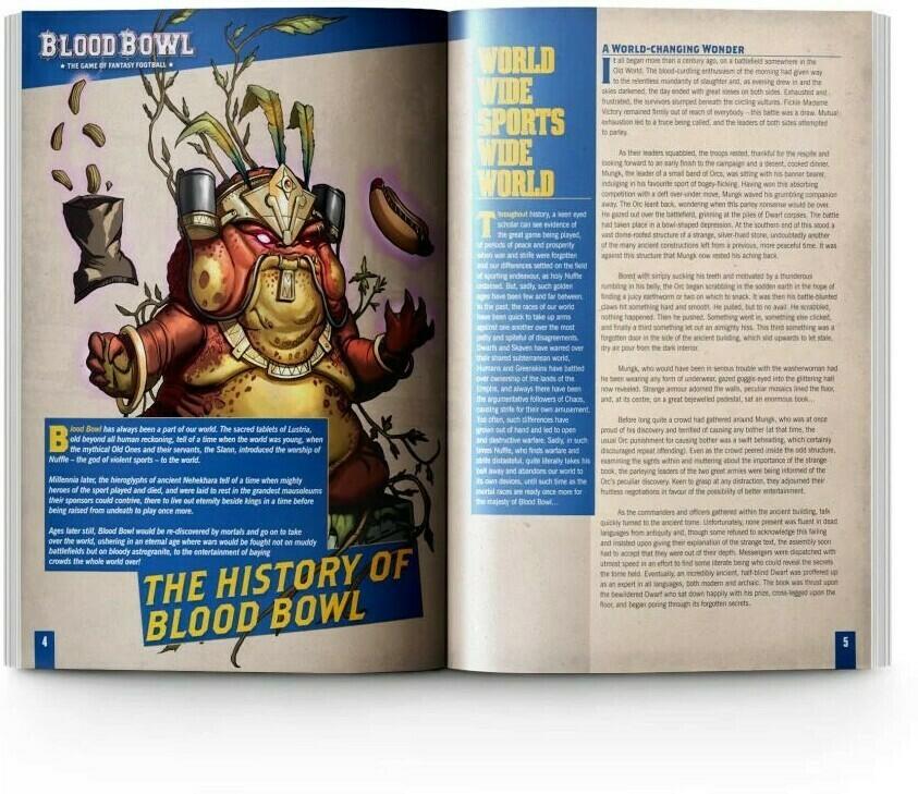 Blood Bowl: Le Jeu de Football Fantastique - Édition Deuxième Saison - Les Règles Officielles Pages