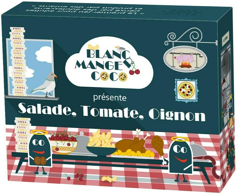 Blanc Manger Coco: Salade, Tomate, Oignon Cover 3d