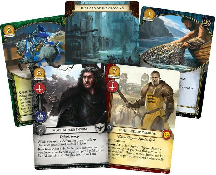 Le Trône de Fer: Le Jeu de Cartes - La Paix du Roi Cartes