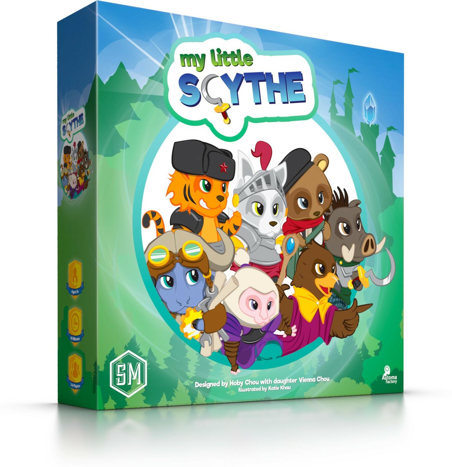 My Little Scythe English Cover 3d