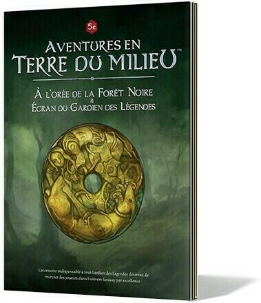 Aventures en Terre du Milieu: À l'Orée de la Forêt Noire & Écran du Gardien des Légendes Cover 3d