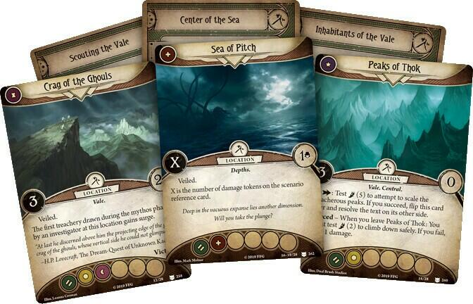 Horreur à Arkham: Le Jeu de Cartes - Point de Non-Retour Cartes