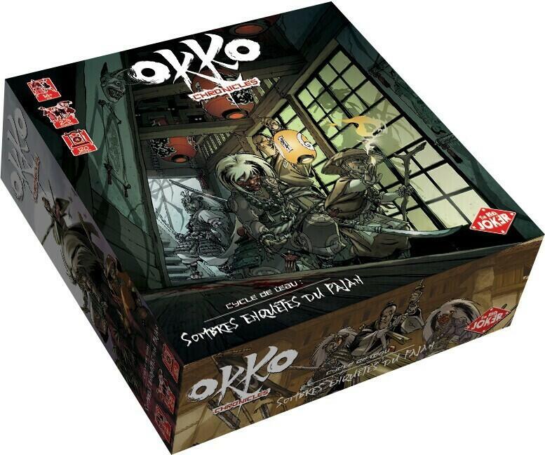 Okko Chronicles: Cycle de l'Eau - Sombres Enquêtes du Pajan Cover 3d