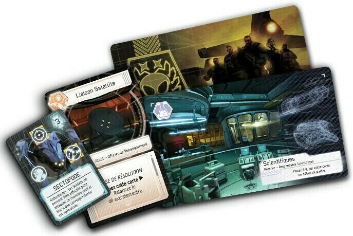XCOM: Le Jeu de Plateau Cartes