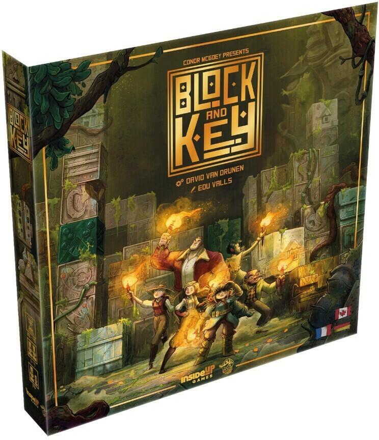 Block and Key Cover 3d