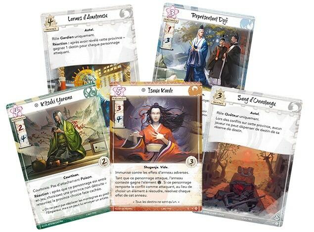 La Légende des Cinq Anneaux: Le Jeu de Cartes - Les Larmes d’Amaterasu Cartes