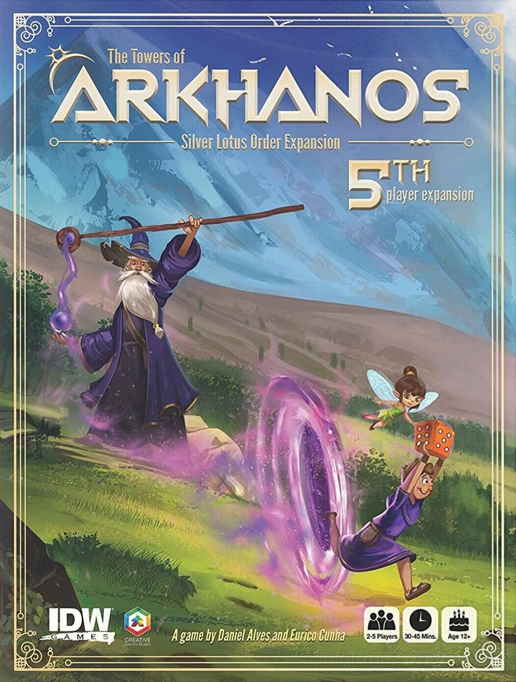The Towers of Arkhanos: Silver Lotus Order Cover