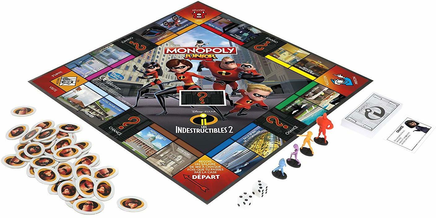 Monopoly: Junior - Les Indestructibles 2 Eclate