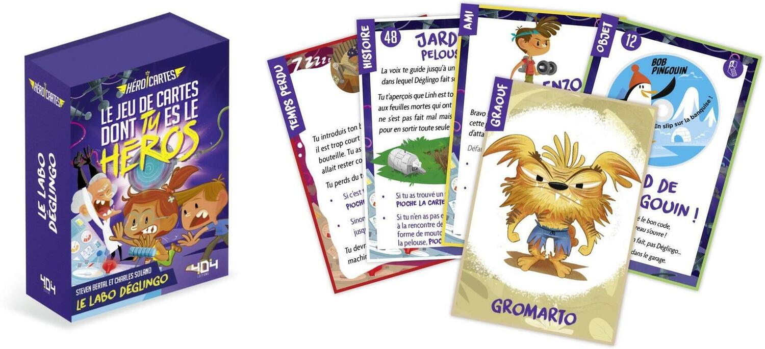 Héroi'Cartes: Le Labo Déglingo Eclate