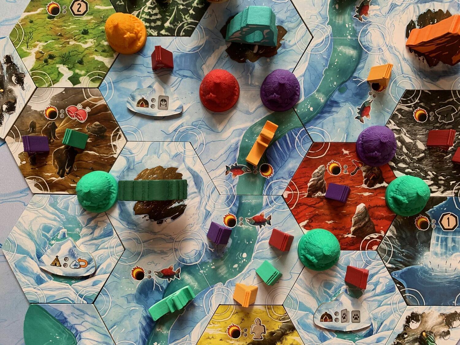 Endless Winter: Paléoaméricains - Rivières et Radeaux Zoom