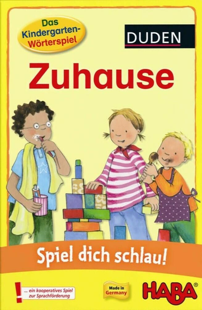 Das Kindergarten-Wörterspiel: Zuhause Cover