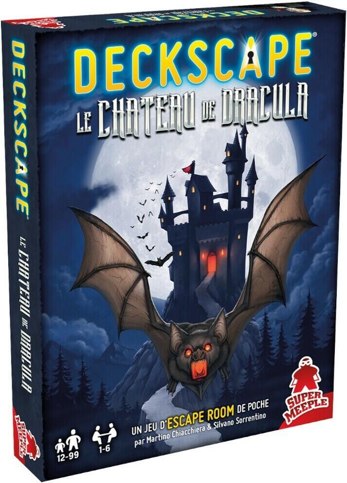 Deckscape: Le Château de Dracula Cover 3d