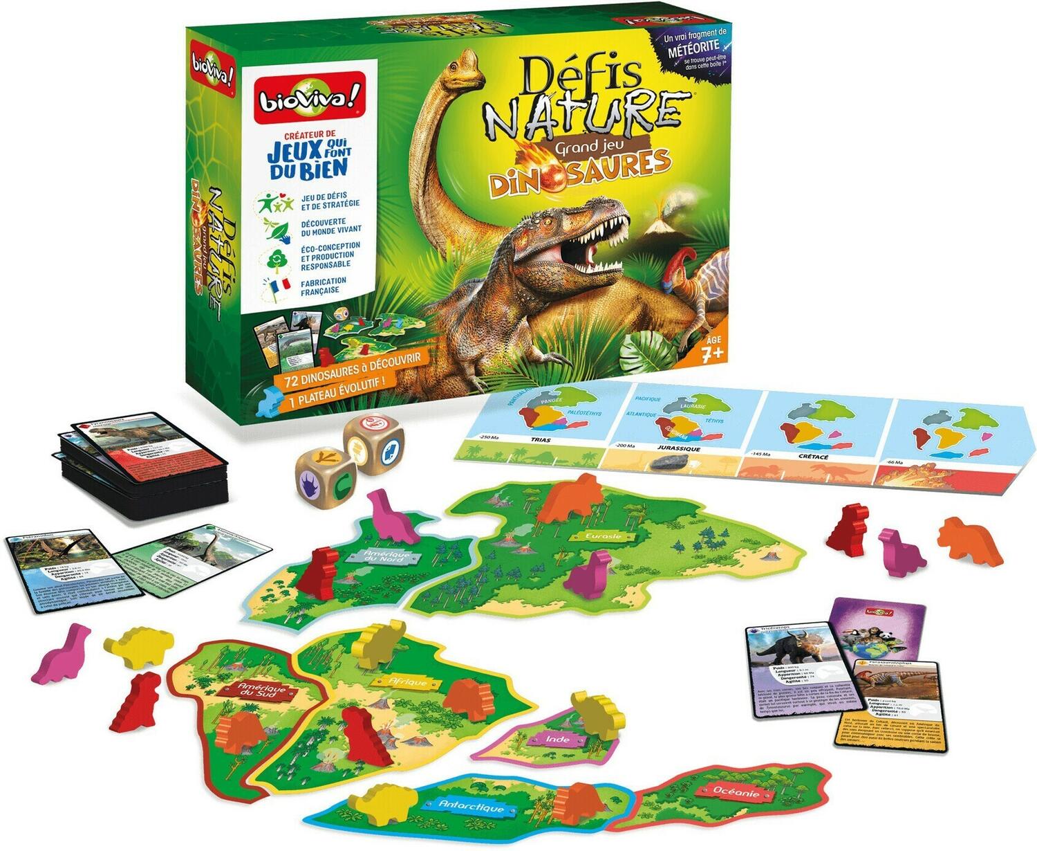 Défis Nature: Grand Jeu - Dinosaures Eclate