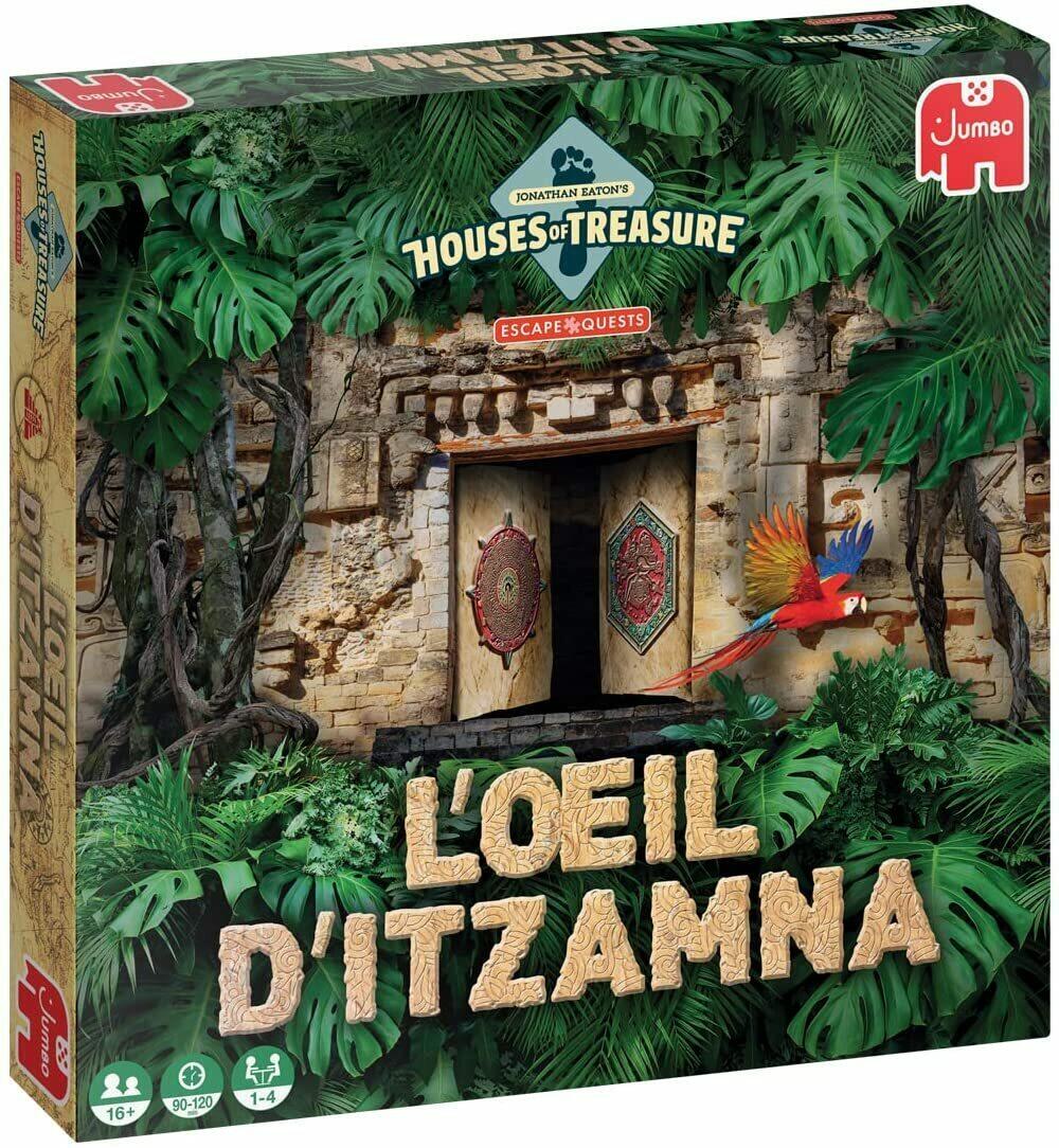 Escape Quests: L'Oeil d'Itzamna Cover 3d