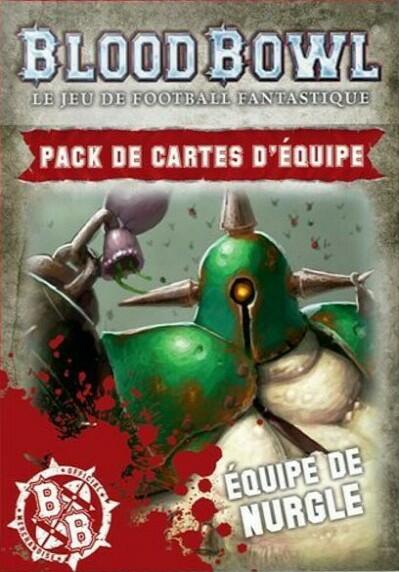 Blood Bowl: Le Jeu de Football Fantastique - Pack de Cartes d'Équipe - Équipe Nurgle Cover