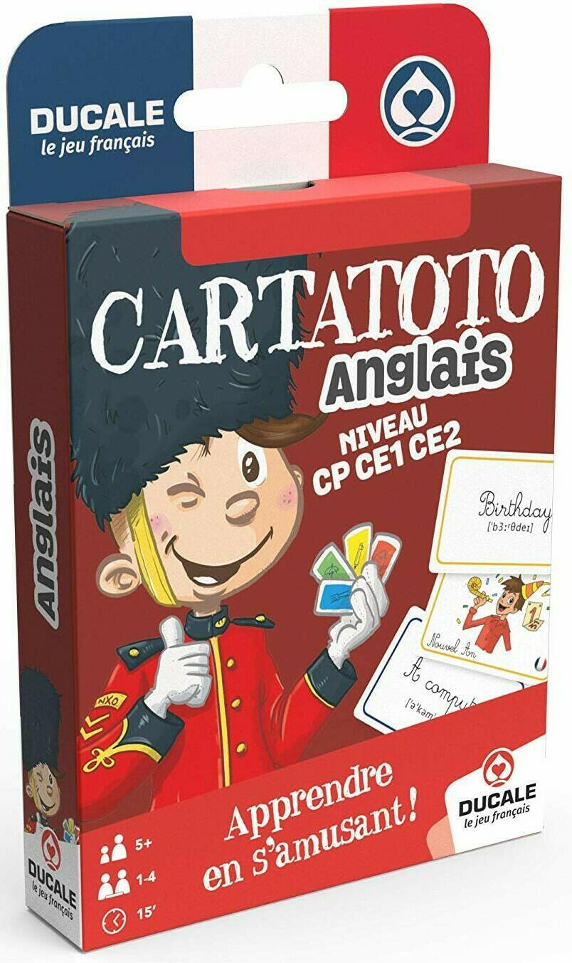 Cartatoto: Anglais - Niveau CP CE1 CE2 Cover 3d